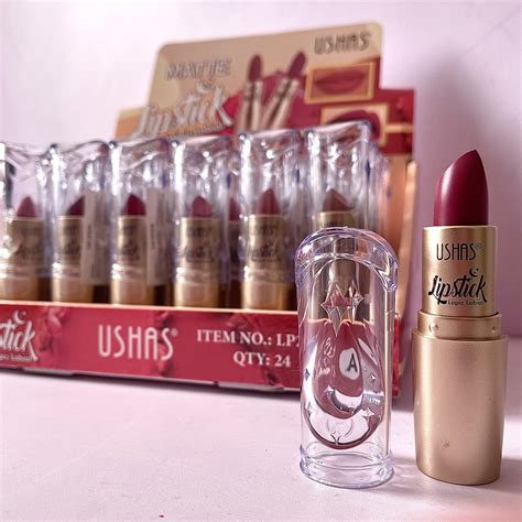 Labial Matte Nude Lipstick Ushas Rosita Claritas Makeup