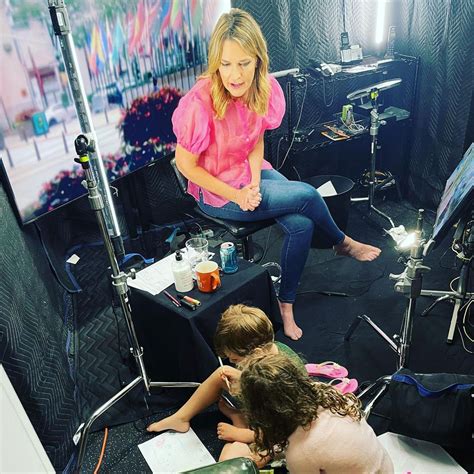 Savannah Guthrie Shares Pics of Her Kids at Work from Home Bureau