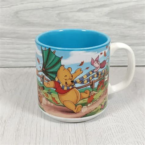 Disney Exclusive Winnie The Pooh Windy Weather Ceramic Mug Made In