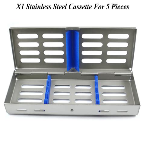 Dental Stainless Steel Mesh Tray Autoclavable Surgical Sterilization Cassettes Ebay