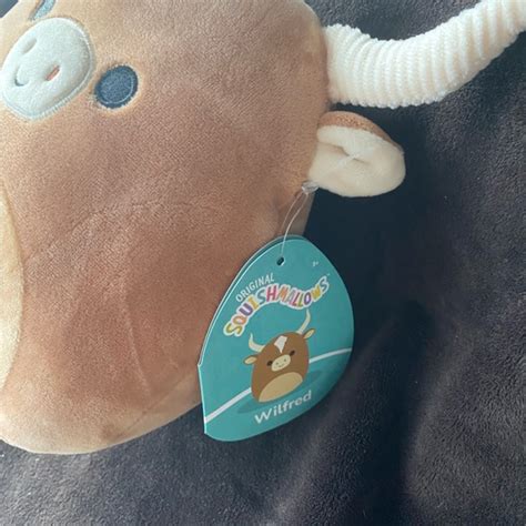 Squishmallows Accessories 7 Inch Wilfred The Highland Cow