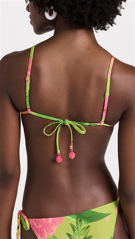 FARM Rio Romantic Garden Bikini Top Shopbop
