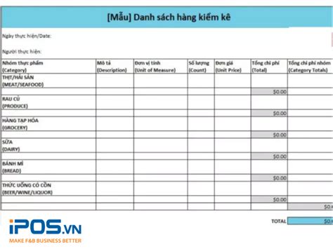 M U File Excel Ki M K Kho Nh H Ng Chi Ti T M I Nh T Update N M