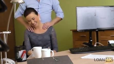 Naughty Loan Agent Uses His Powers To Fuck Beautiful Girl