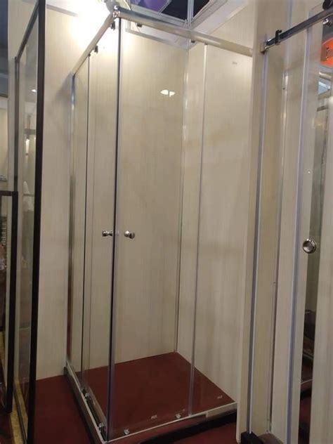 Transparent 10mm Toughened Glass Shower Enclosure At Rs 480 Square Feet