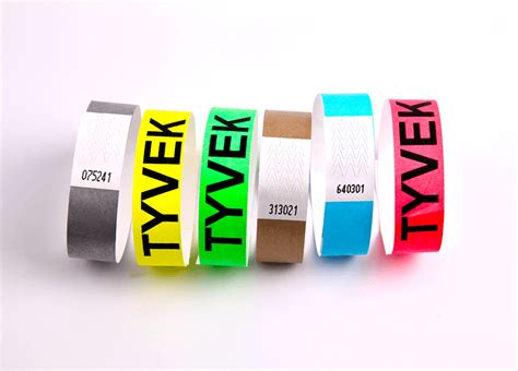 Tyvek Wristbands Cintapunto Usa