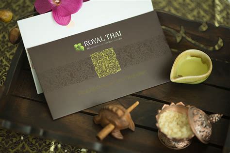 Подарочный сертификат на традиционный тайский массаж Royal Thai ...