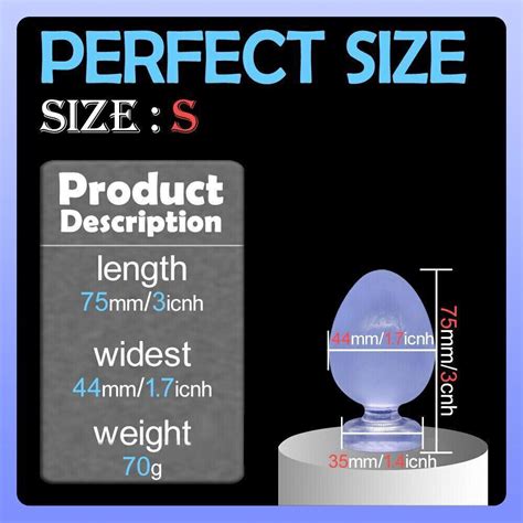 Huge Big Extra Large Silicone Anal Butt Plug Dildo G Spot For Men Women