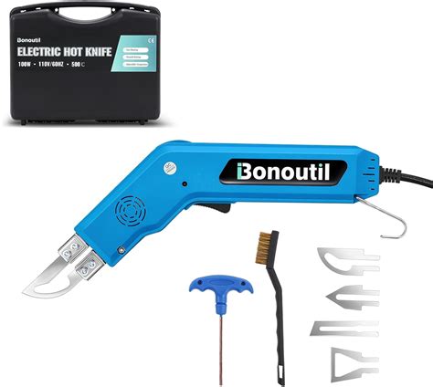 Amazon Bonoutil Hot Knife Fabric Rope Cutter W Styrofoam Cutter Foam Cutting Blades