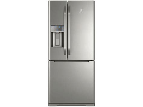 Geladeira Refrigerador Electrolux Inverter Frost Free Inox French