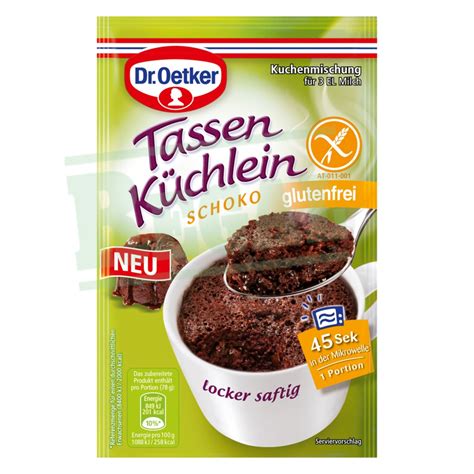 Dr Oetker Tassen K Chlein Schoko Glutenfrei Regal