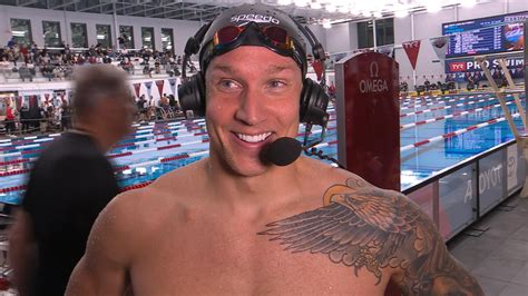 Westmont Caeleb Dressel Wins First Race As A Dad NBC Olympics