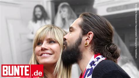 Heidi Klum Tom Kaulitz Sie Teilen Ein Bisher Ungesehenes Foto Ihrer