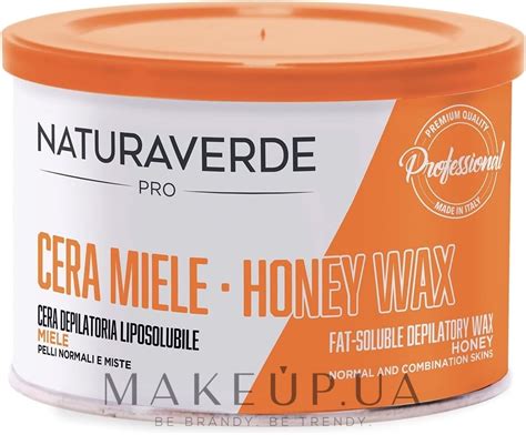 Naturaverde Pro Honey Fat-Soluble Depilatory Wax - Теплый воск для ...