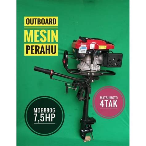 Jual Mesin Tempel Perahu Outboard Hp Tak Maju Mundur Mob Gr