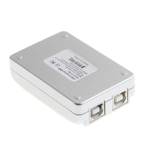 Переключатель USB портов (1 принтер на 2 компьютера) , бесплатная ...