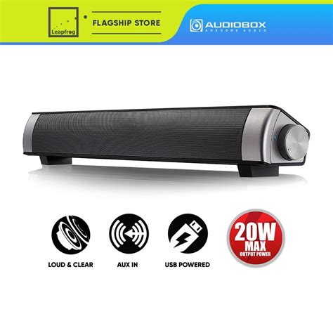 Audiobox SonicBar U150 Powerful Sound Bar Speaker For Monitors PC