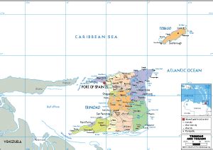 Maps Of Trinidad And Tobago Worldometer