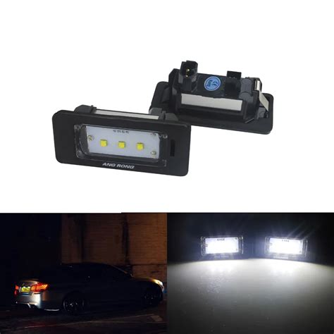 Angrong Led Licence Number Plate Light For Bmw E82 E90 E92 F30 M E70 X5