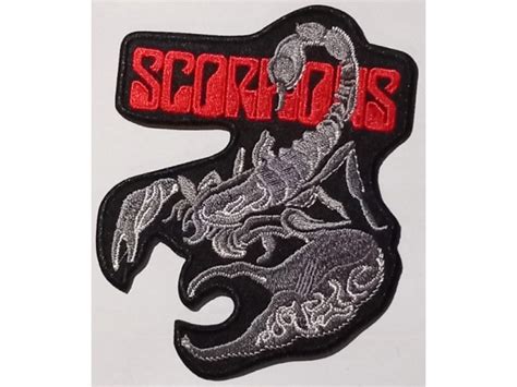 Scorpions Patch Embroidery Patch 01