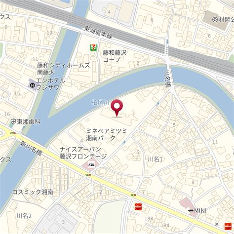 神奈川県藤沢市川名1－3－20 の地図 Mapfan