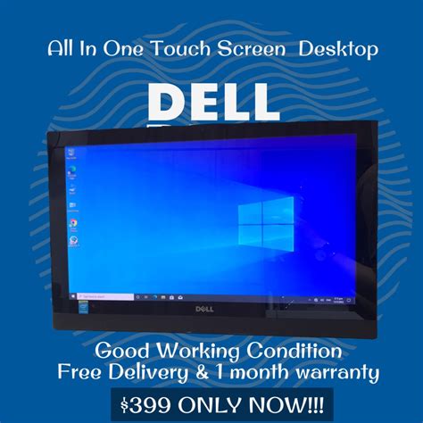 Dell All In One Touch Screen Desktop, Computers & Tech, Desktops on ...