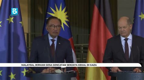 Malaysia Jerman Gesa Gencatan Senjata Kekal Di Gaza YouTube