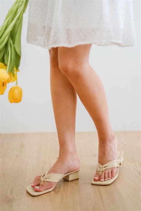 BRAND NEW Valencia Pretzel Heels In Nude Women S Fashion Footwear Heels On Carousell