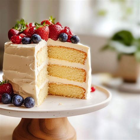 Vanilla Naked Cake