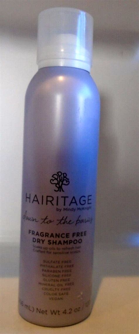 Hairitage Fragrance Free Dry Shampoo Sulfate Free Hair Care 42 Oz Ebay