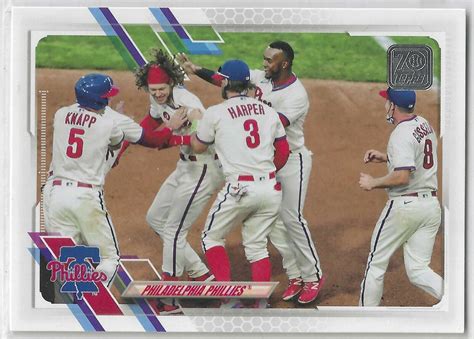 Topps Bryce Harper Philadelphia Phillies Andrew Knapp Philip