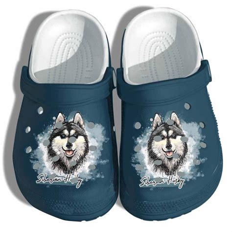 Siberian Husky Crocs Classic Clog RobinPlaceFabrics