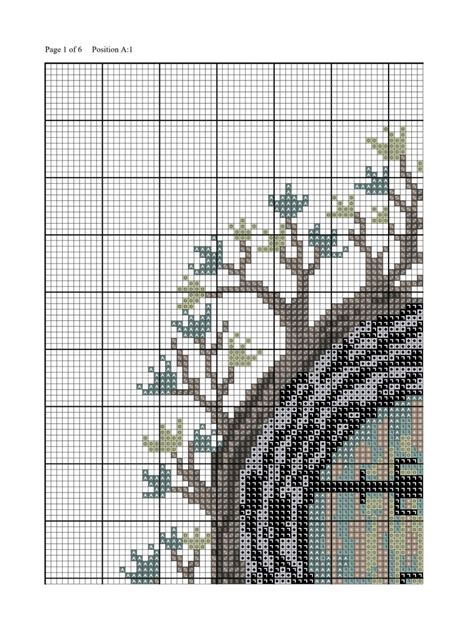 Hobbit Hole Cross Stitch Pattern Lord Of The Rings Home Decor Etsy