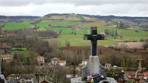 Free Images Landscape Farm Hill Town Village France Cemetery