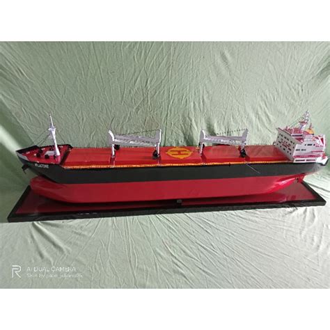 Jual Miniatur Kapal Kargo Tanker Shopee Indonesia