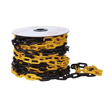 Cadena Pl Stica Amarillo Negro Mts Rollo Nc Supplies