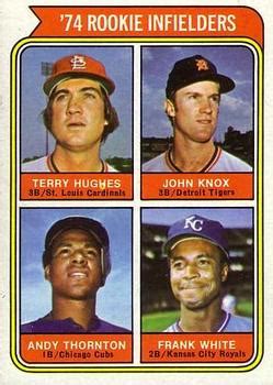 Topps Rookie Infielders Terry Hughes John Knox Andy