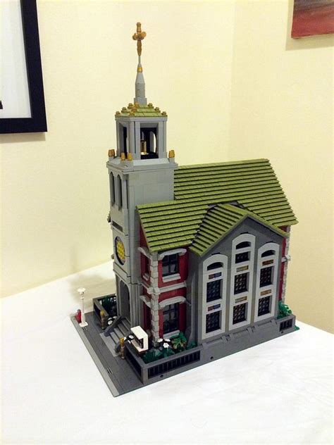 Modular Lego Church Lego House Lego Lego Architecture