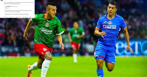 Chivas Y Cruz Azul Calientan Su Partido Del Clausura En Redes