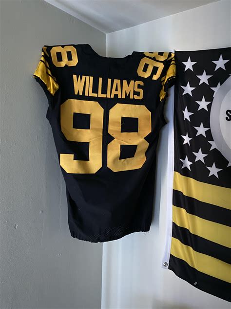 Vince williams game worn jersey he gave me last season that he wore ...