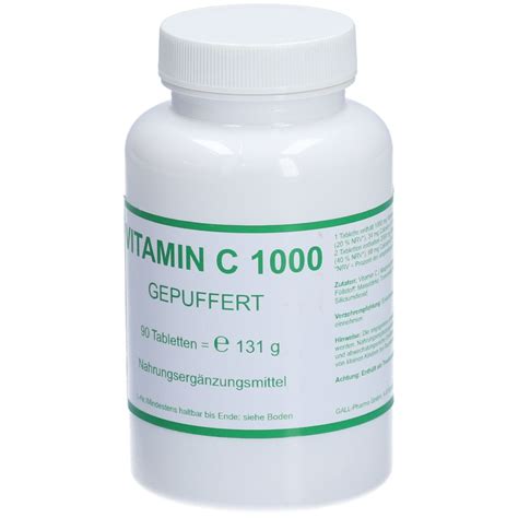 VITAMIN C 1000 Gepuffert Tabletten 90 St Shop Apotheke