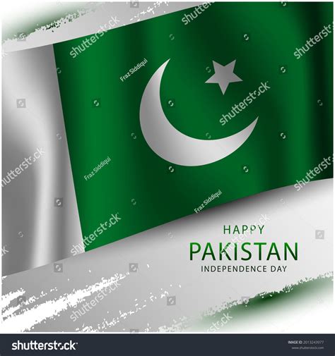 Pakistan Independence Day 14 August Flag Stock Illustration 2013243977 ...