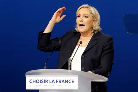 French election: Marine Le Pen accused of plagiarising former rival ...