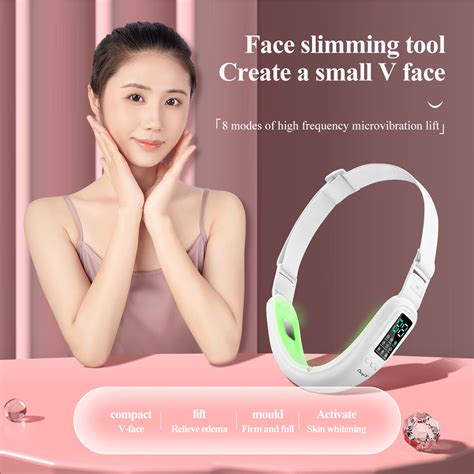 CkeyiN Electric Facial Massager V Line Cheek Lift Micro Current Face