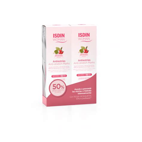 Comprar woman isdin antiestrías 2 x 250 ml a precio online