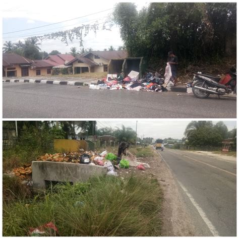 Tumpukan Sampah Menghiasi Kota Bangkinang Medianasional Id