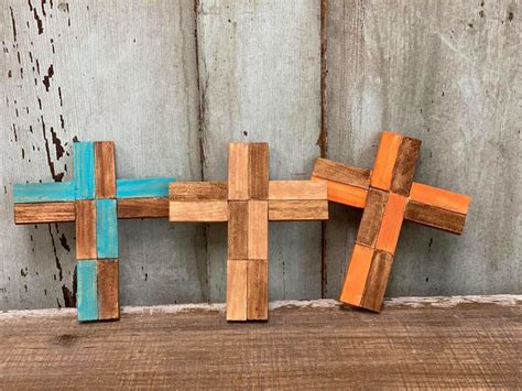 Diy Wooden Cross Using Tumbling Tower Pieces The Shabby Tree Wooden