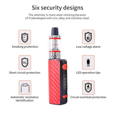 Kit De Vapotage W Original Batterie Mah Avec Affichage