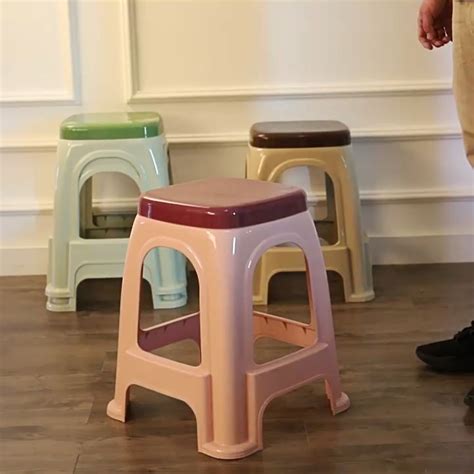 Waroom Plastic Dining Chair Stool Kerusi Plastik Stackable Stack Pp