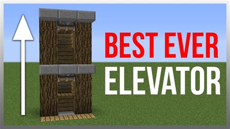 Minecraft 1 10 Redstone Tutorial BEST Elevator YouTube